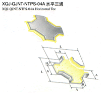 XQJ-QJNT-NTPS-04A水平三通